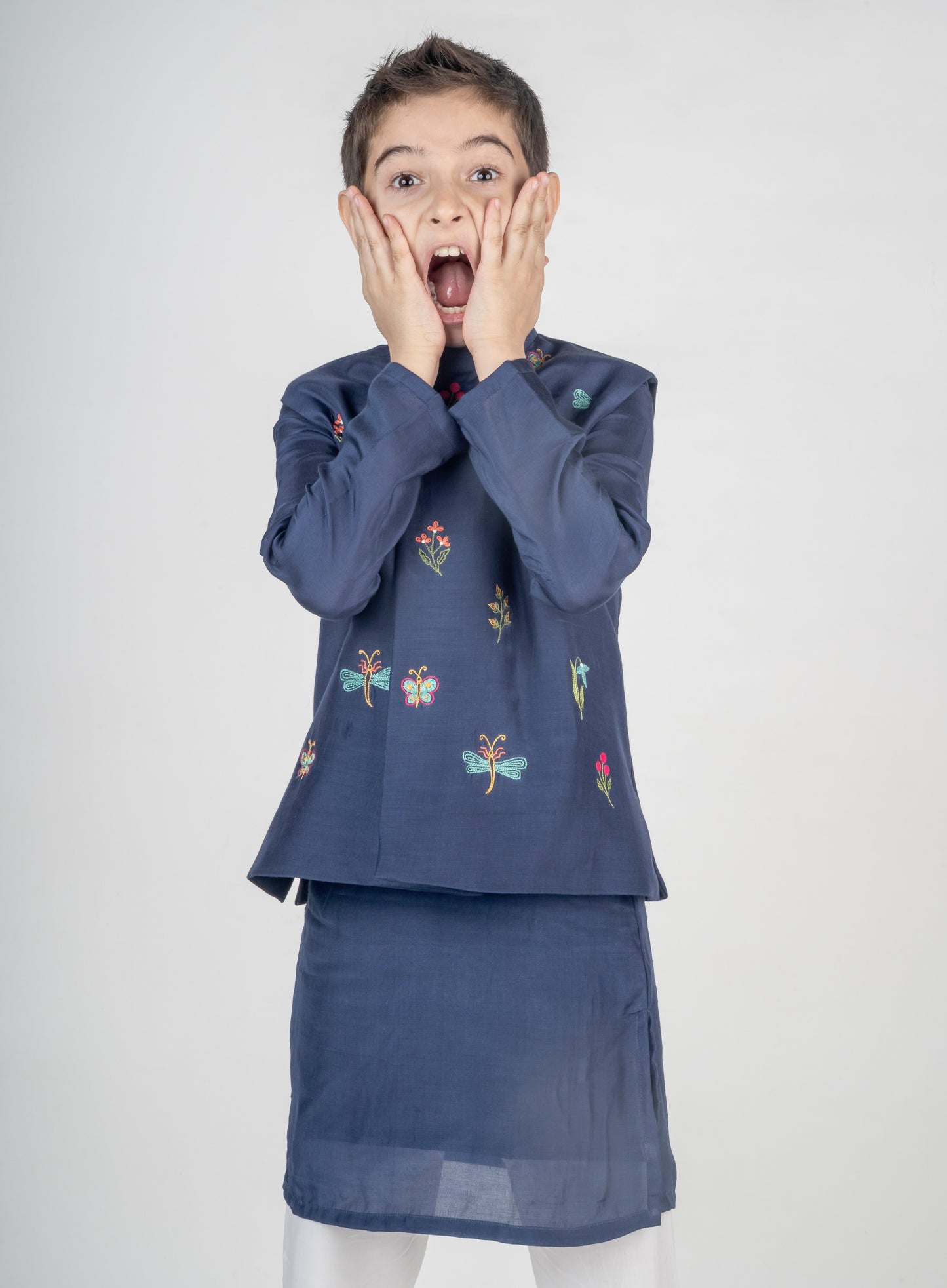 KURTA JACKET SET