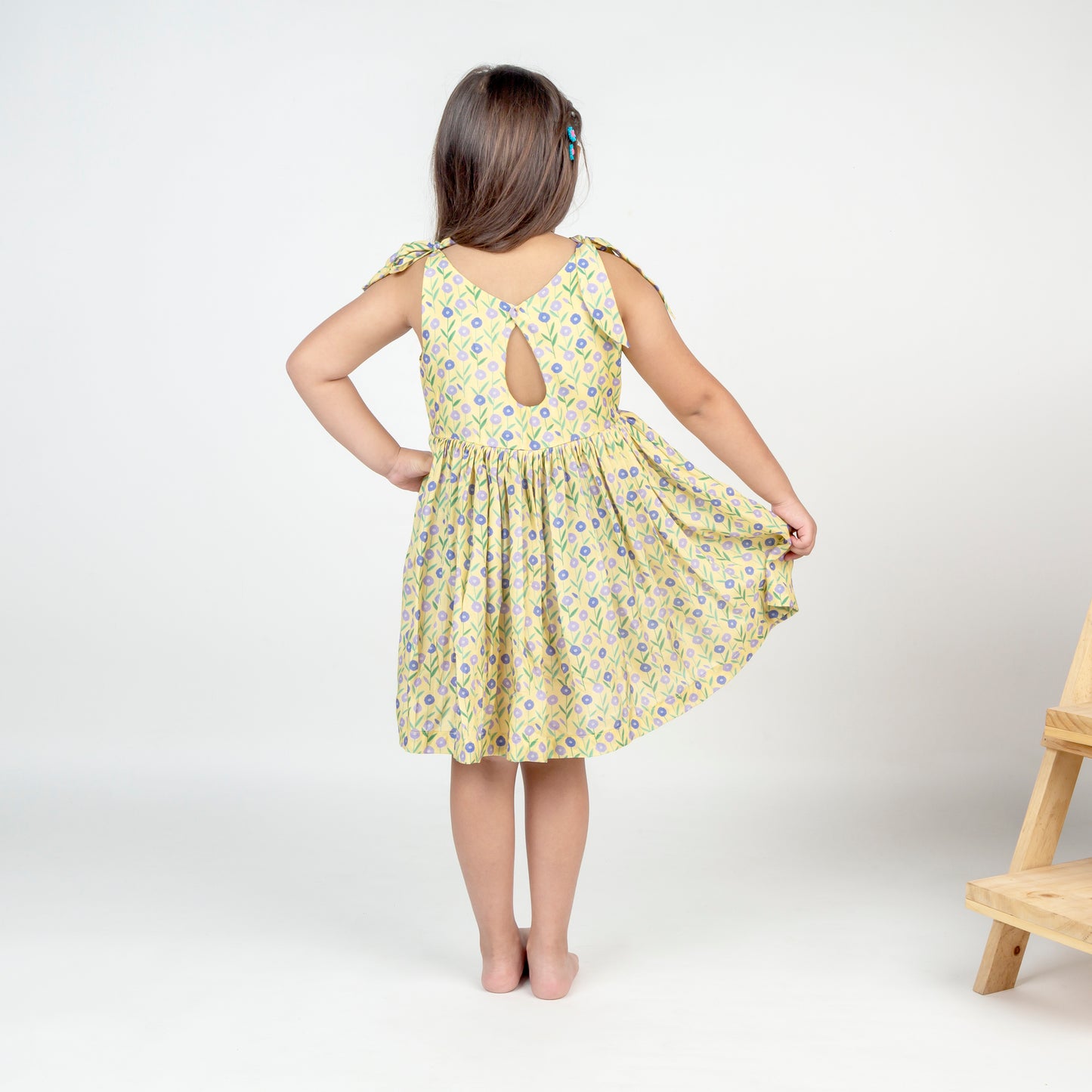 GATHERED DRESS