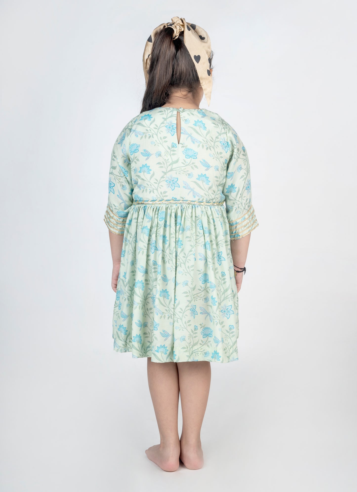 GATHERED DRESS