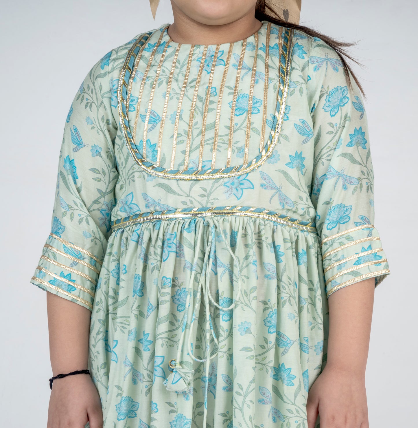 GATHERED DRESS