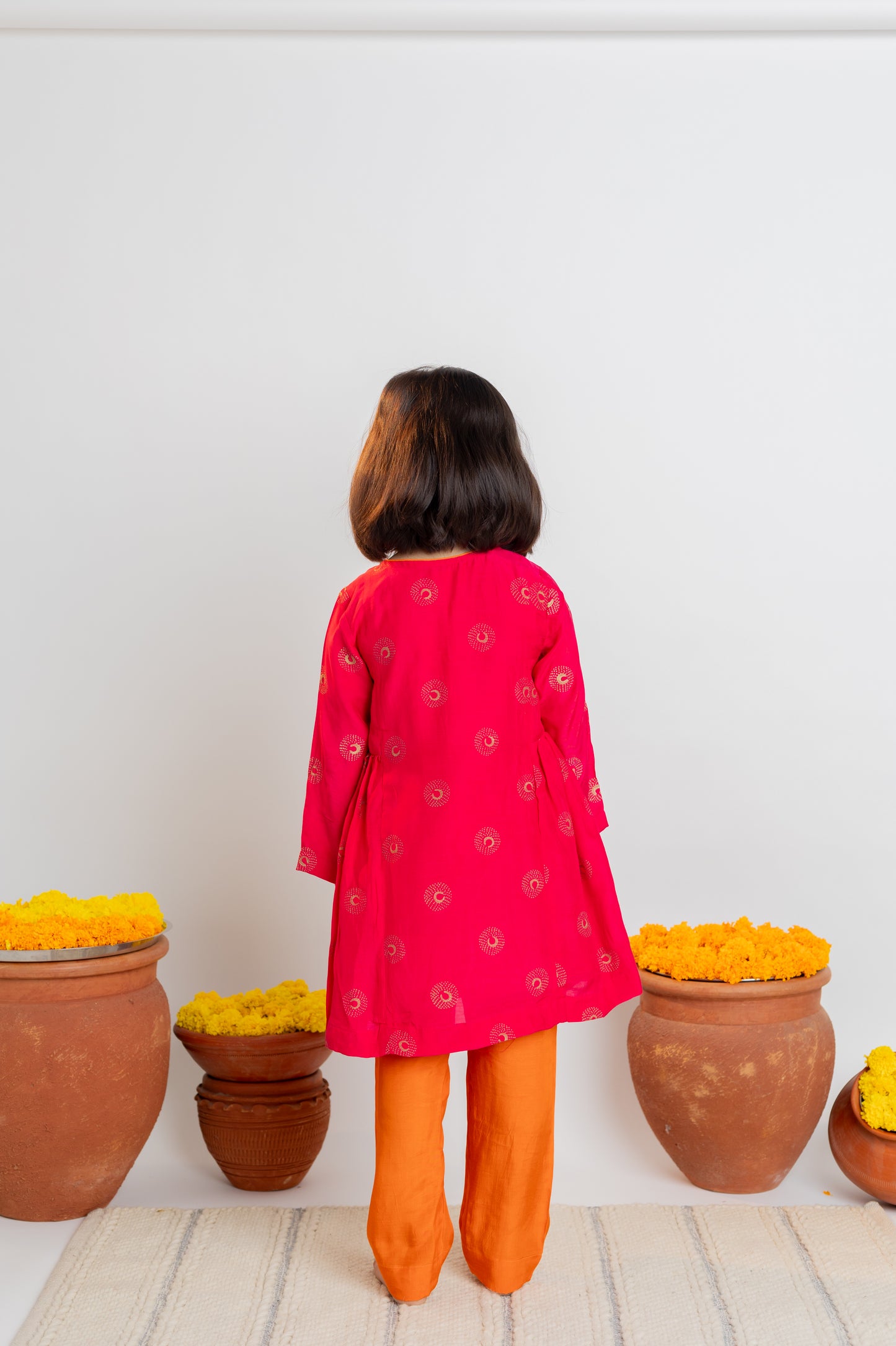 FULL SLEEVES ANGRAKHA KURTA SET