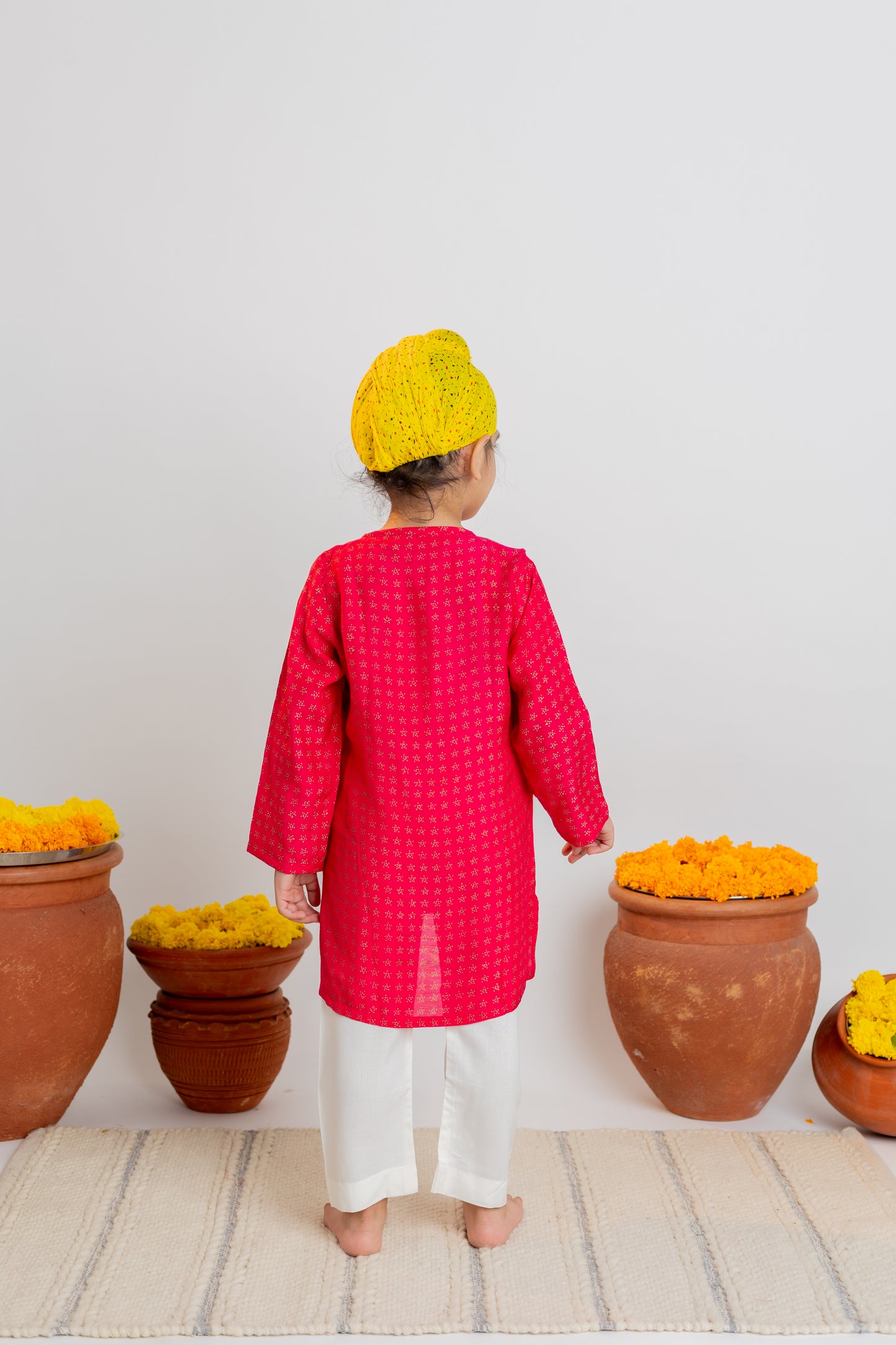 SHORT KURTA AND PANT SET