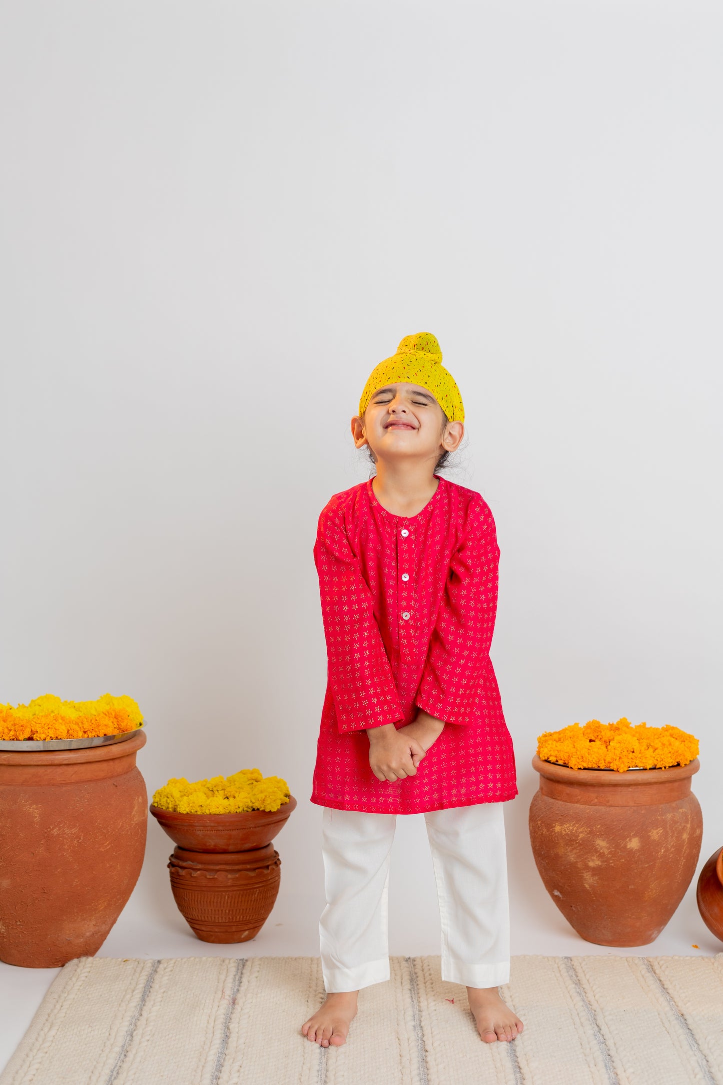 SHORT KURTA AND PANT SET
