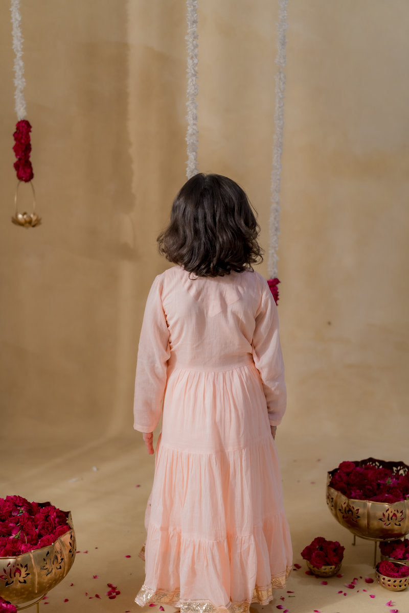 MEHER TIERED MALMAL DRESS SET