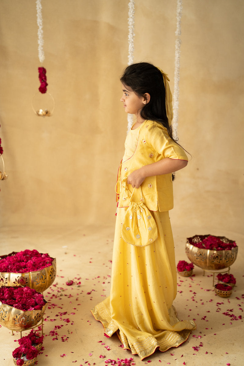 SITARA MULSIN LEHENGA SET