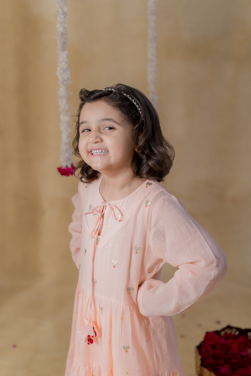 MEHER TIERED MALMAL DRESS SET