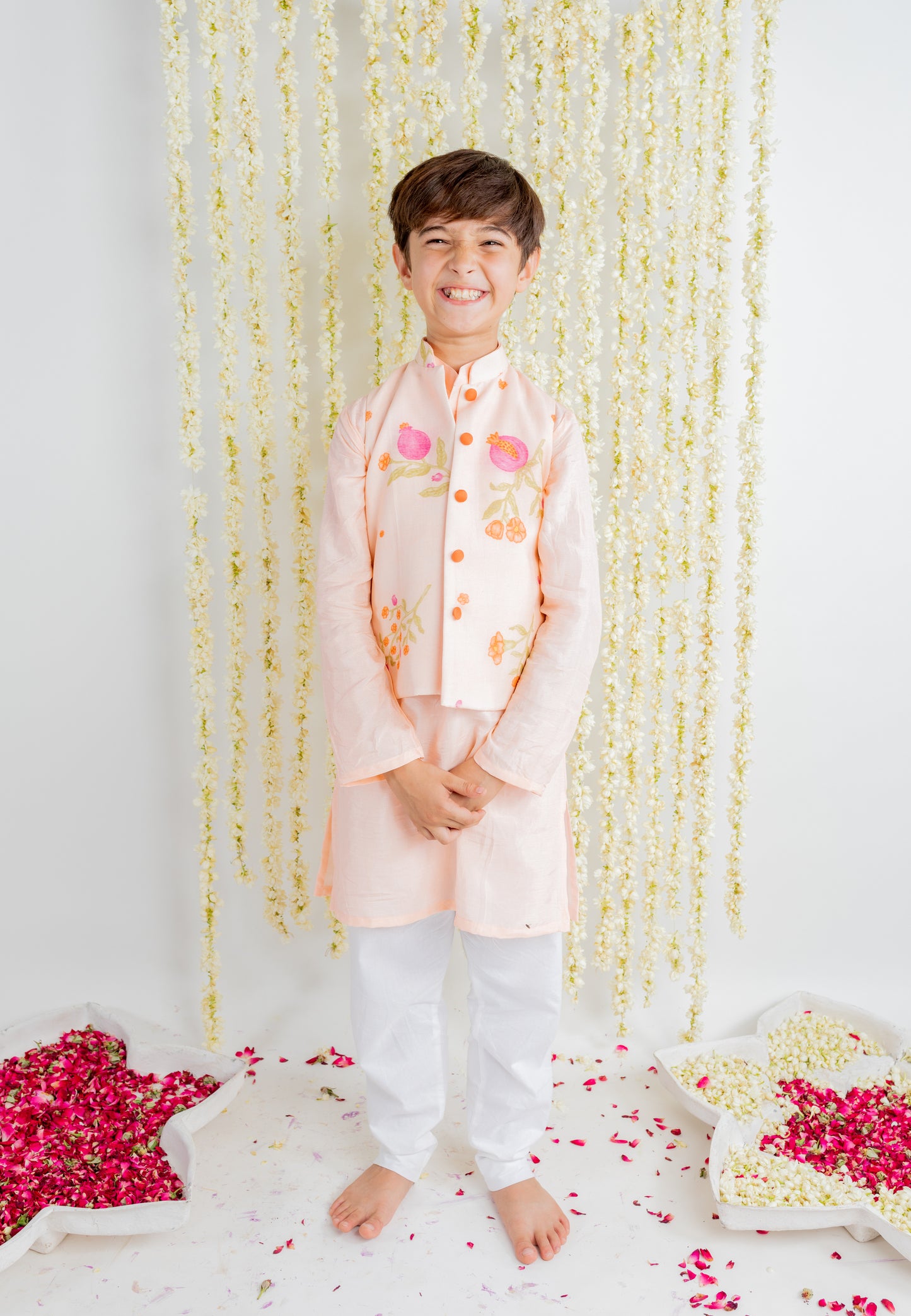 KURTA - JACKET AND PYJAMA SET
