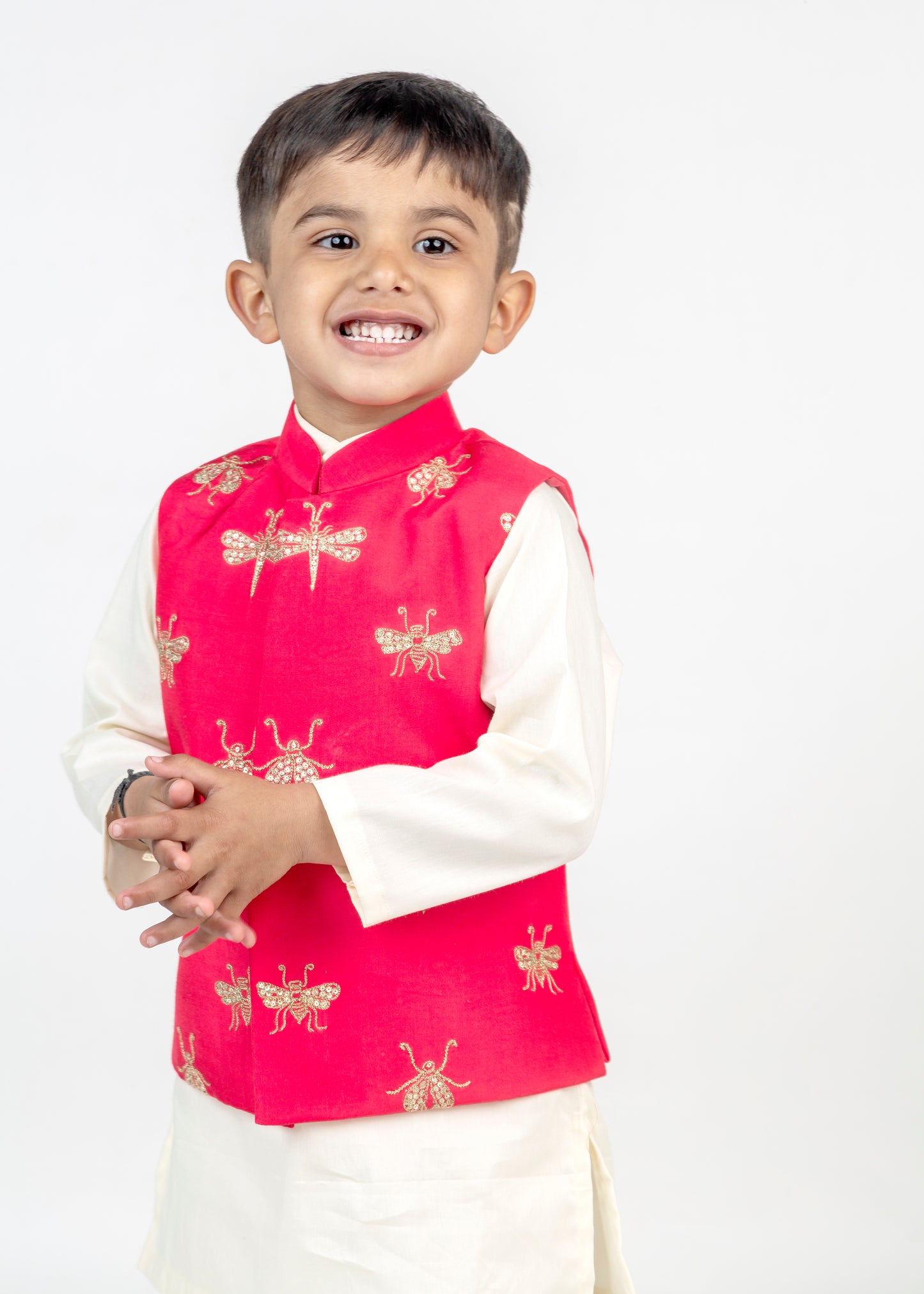 BOYS KURTA JACKET SET