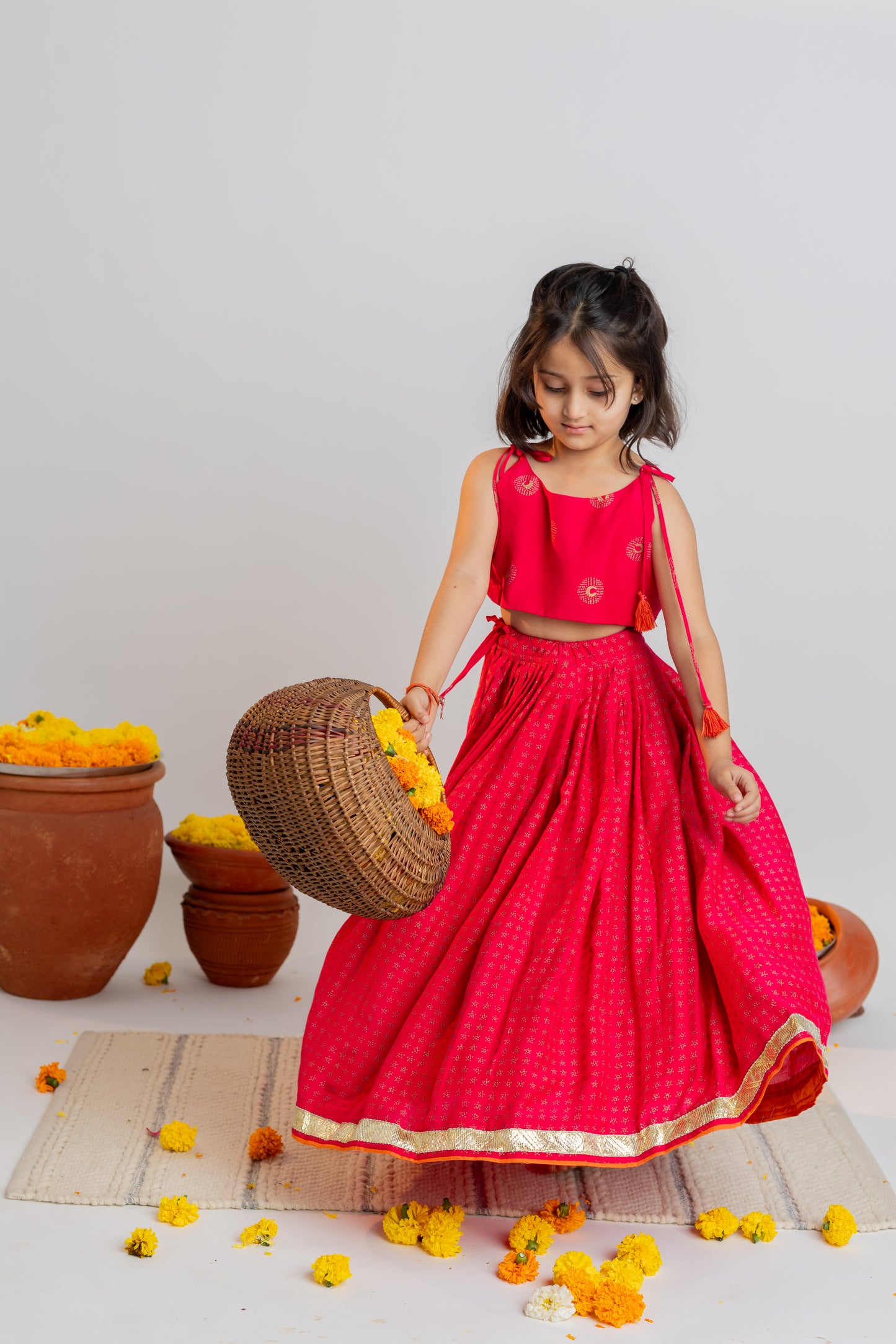 CHAND PRINTED LEHENGA SET