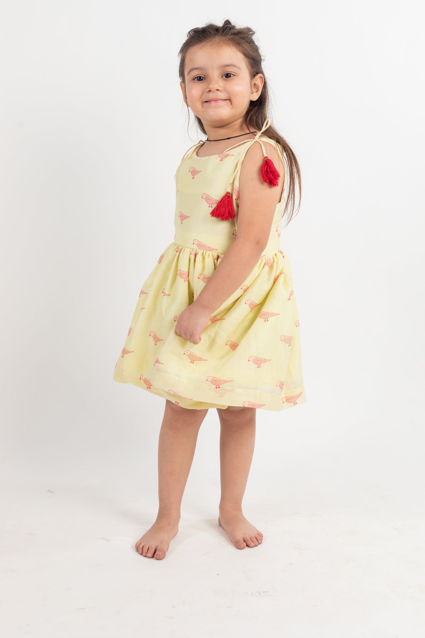 GATHERED DRESS