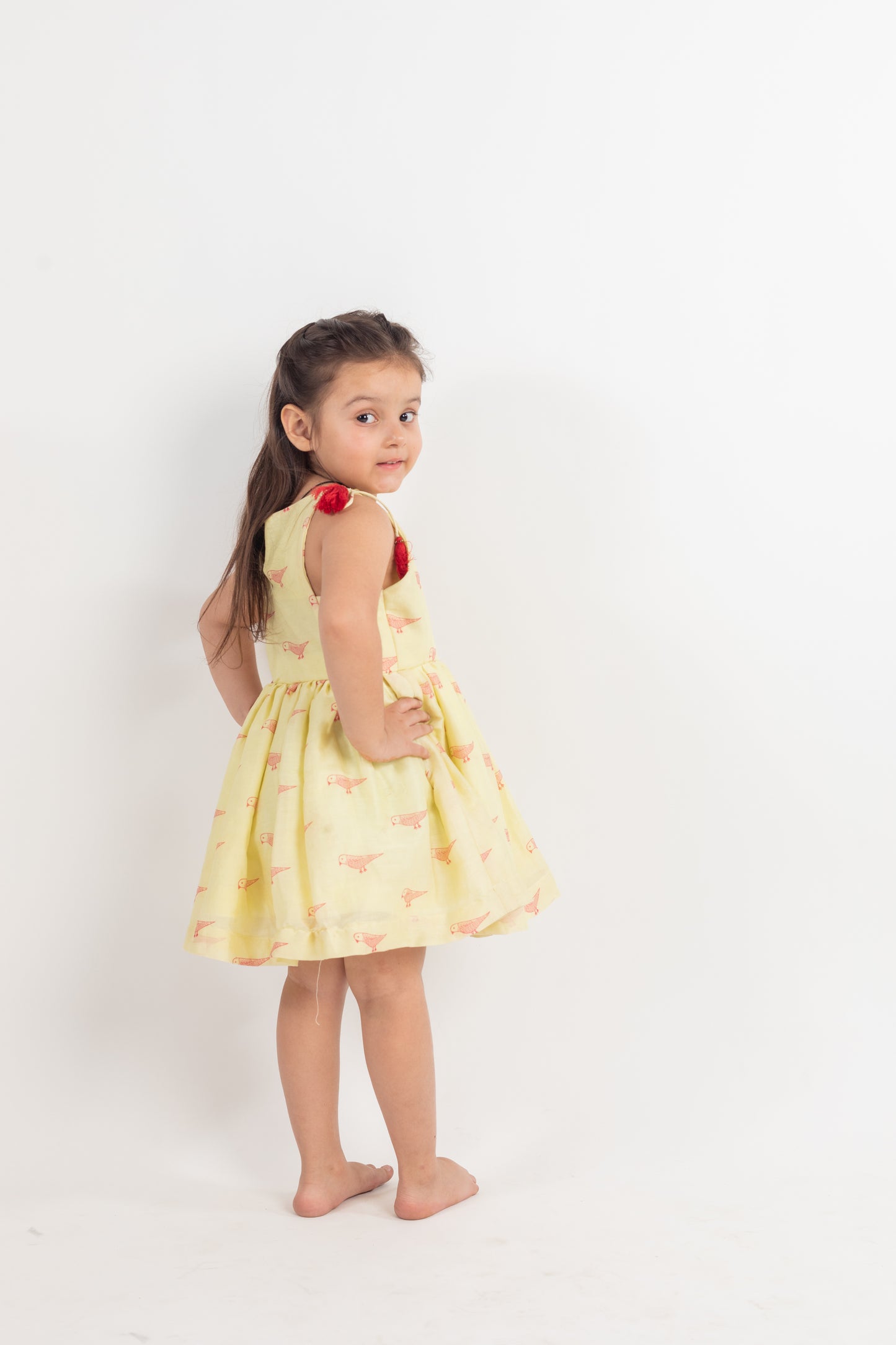 GATHERED DRESS