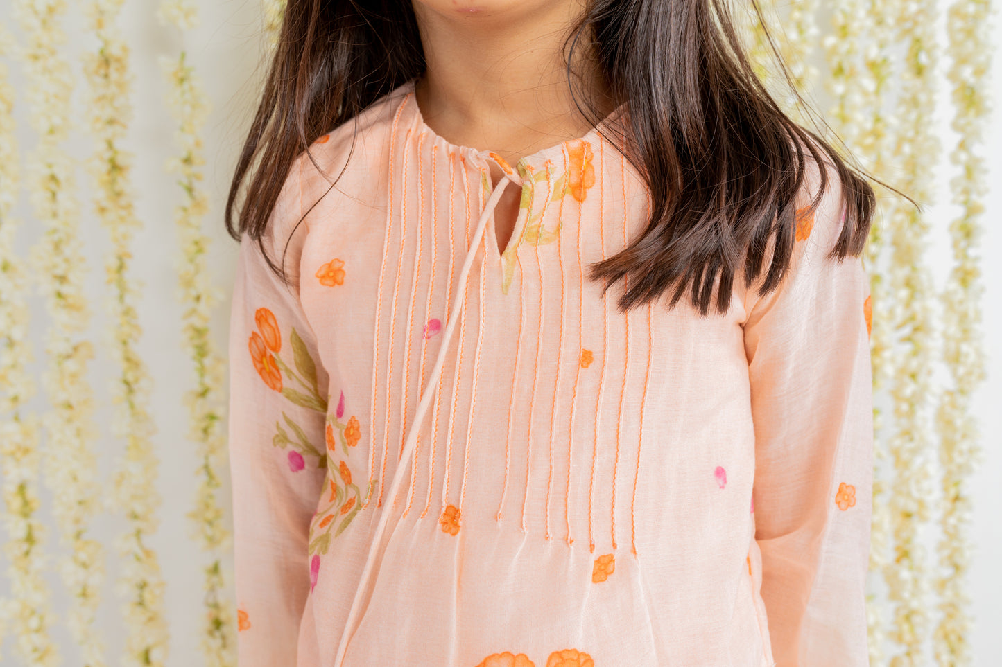 PINTUCKS KURTA SET